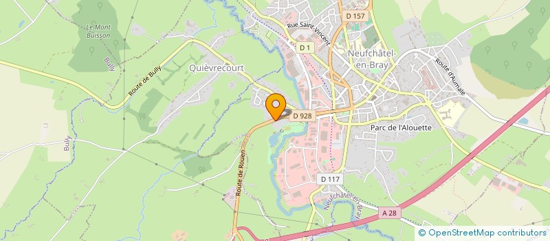 localisation de l'entreprise SCI YAMACALO  NEUFCHATEL-EN-BRAY