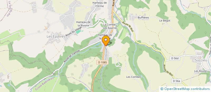 localisation de l'entreprise SCI YAMALIS  LES EPARRES