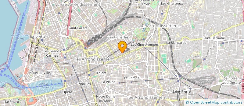 localisation de l'entreprise SCI YAMLAK à MARSEILLE