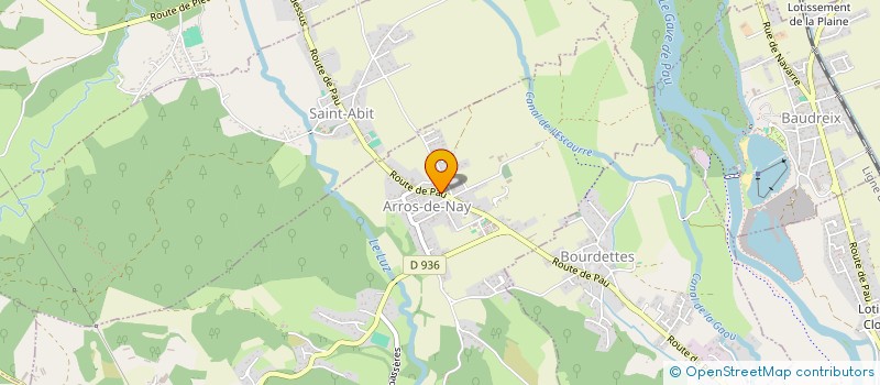 localisation de l'entreprise SCI YAN  BOURDETTES