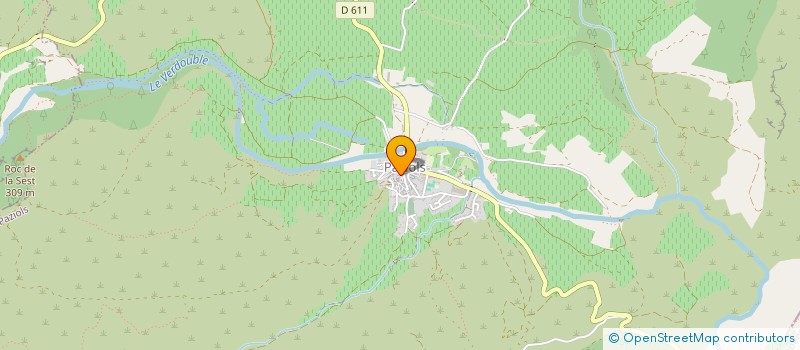 localisation de l'entreprise SCI YAN  PAZIOLS