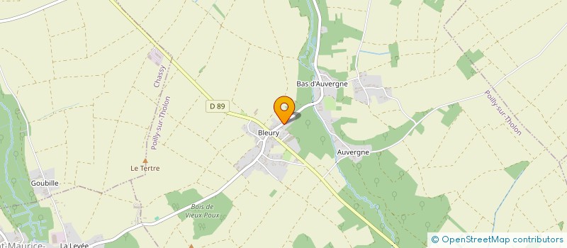 localisation de l'entreprise SCI YANAX  VALRAVILLON