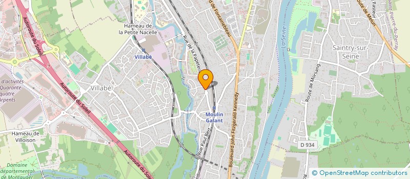 localisation de l'entreprise SCI YANGINVEST à CORBEIL-ESSONNES