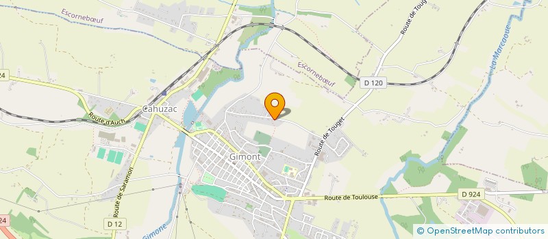 localisation de l'entreprise SCI YANI  GIMONT