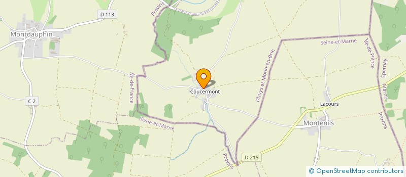 localisation de l'entreprise SCI YANI  DHUYS ET MORIN-EN-BRIE