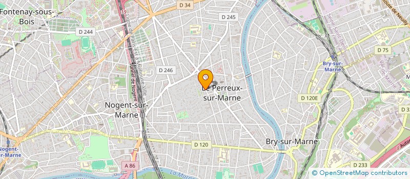 localisation de l'entreprise SCI YANIS à LE PERREUX-SUR-MARNE