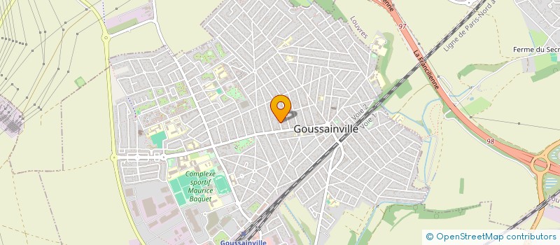localisation de l'entreprise SCI YANIS à GOUSSAINVILLE