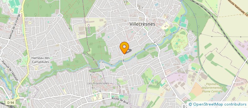 localisation de l'entreprise SCI YANIS  VILLECRESNES