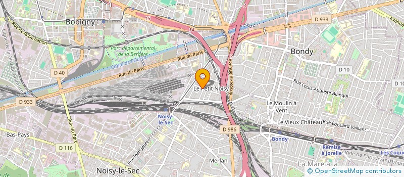 localisation de l'entreprise SCI YANIS à NOISY-LE-SEC
