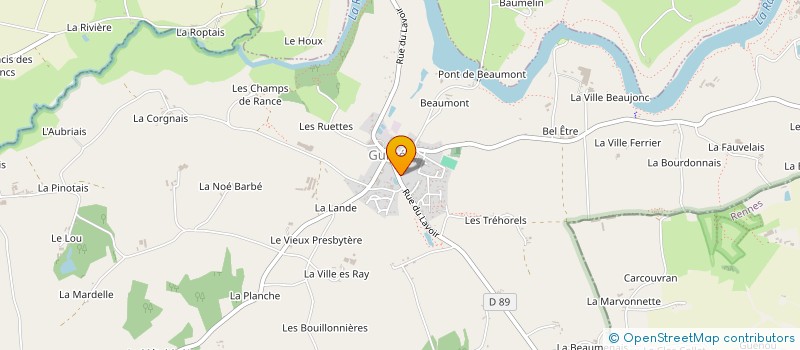 localisation de l'entreprise SCI YANISENZO  GUITTE