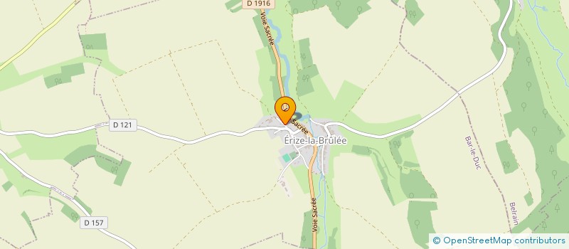 localisation de l'entreprise SCI YANKAR à ERIZE-LA-BRULEE
