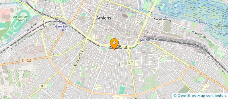 localisation de l'entreprise SCI YANN  AMIENS