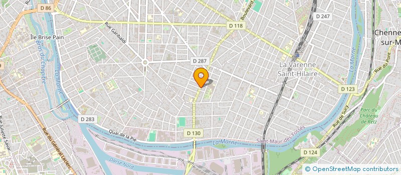 localisation de l'entreprise SCI YANNICK  SAINT-MAUR-DES-FOSSES