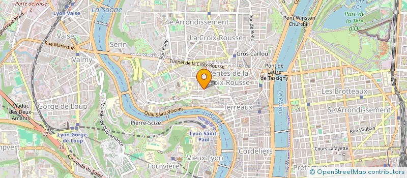 localisation de l'entreprise SCI YANNIS à LYON