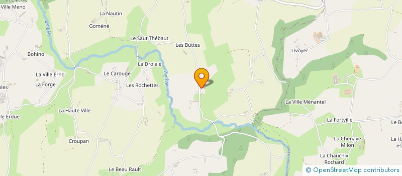 localisation de l'entreprise SCI YANOLA  PLOUGUENAST-LANGAST