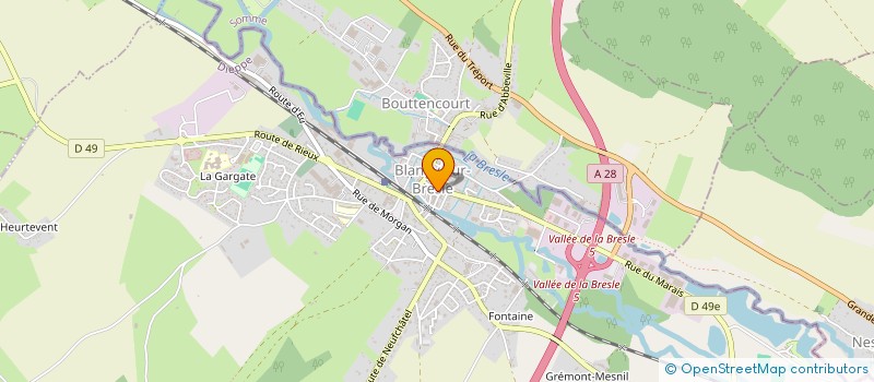 localisation de l'entreprise SCI YAPAAS à BLANGY-SUR-BRESLE