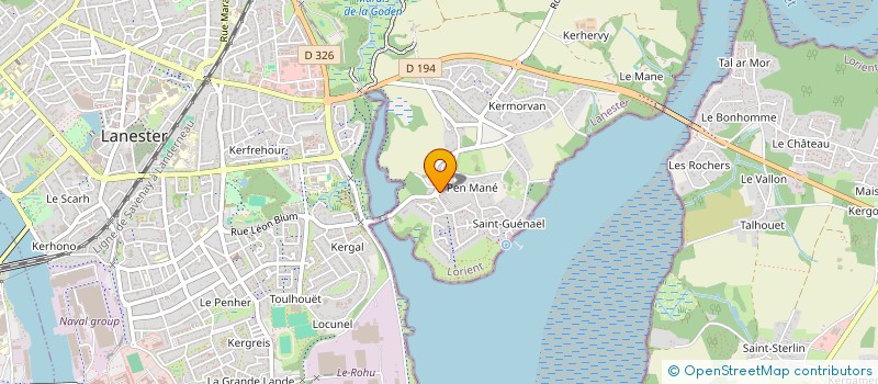 localisation de l'entreprise SCI YASA  LANESTER