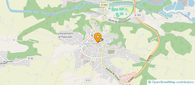 localisation de l'entreprise SCI YASEL à SAINT-SEVER