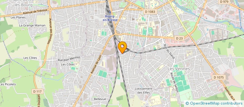 localisation de l'entreprise SCI YASMINE  PERONNAS