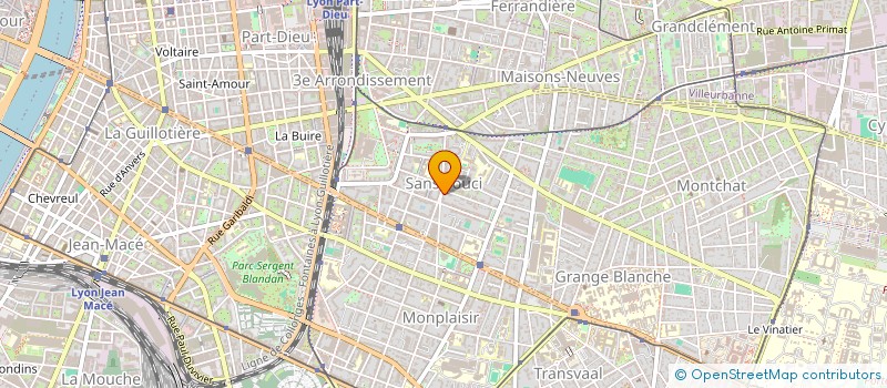 localisation de l'entreprise SCI YASMINE  LYON