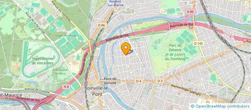 localisation de l'entreprise SCI YASMINELLI à JOINVILLE-LE-PONT