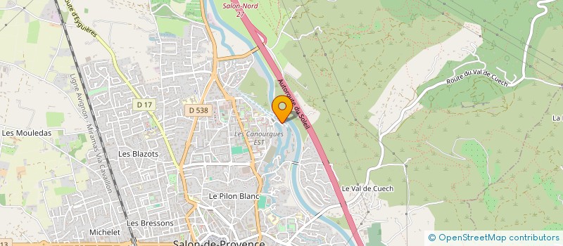 localisation de l'entreprise SCI YASO  SALON-DE-PROVENCE