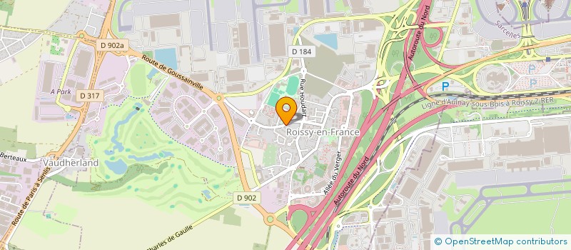 localisation de l'entreprise SCI YASTAG  ROISSY-EN-FRANCE