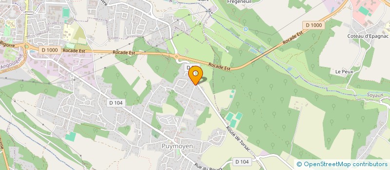 localisation de l'entreprise SCI YATHA  PUYMOYEN