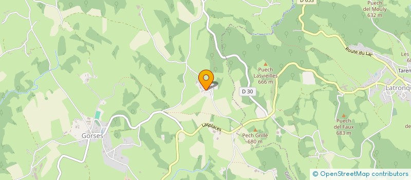 localisation de l'entreprise SCI YAVAS  GORSES