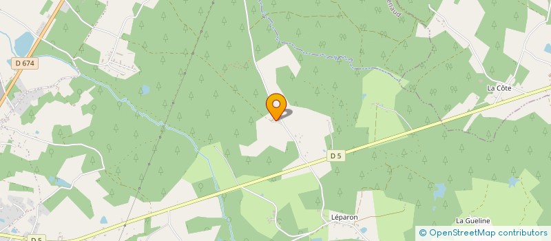 localisation de l'entreprise SCI YAVILA  LA ROCHE-CHALAIS