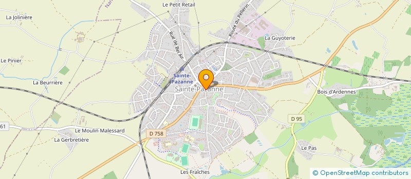 localisation de l'entreprise SCI YAVISALY à SAINTE-PAZANNE