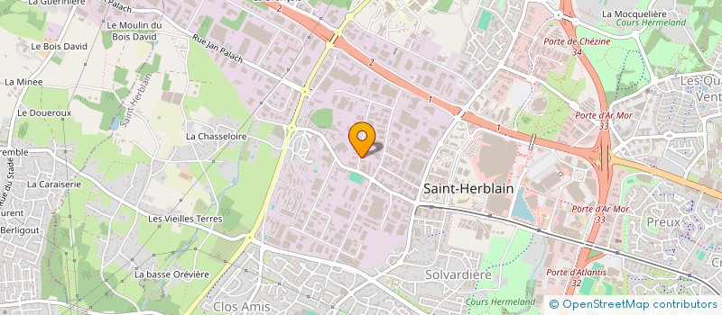 localisation de l'entreprise SCI YAVUZKAN  SAINT-HERBLAIN