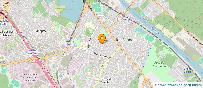localisation de l'entreprise SCI YAYANE  RIS-ORANGIS