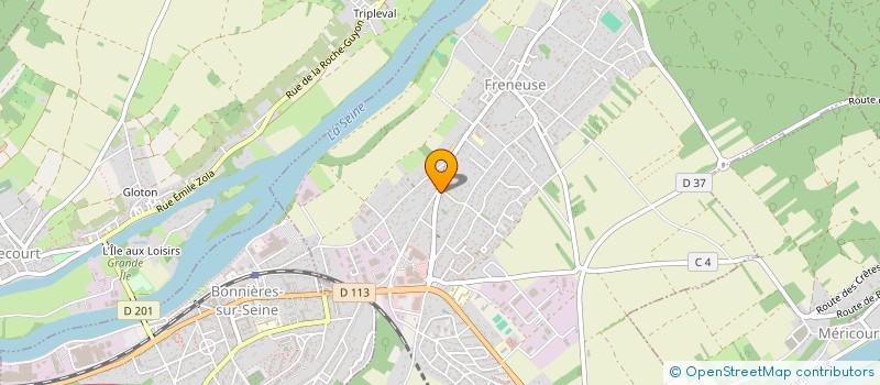 localisation de l'entreprise SCI YAZGULU  FRENEUSE