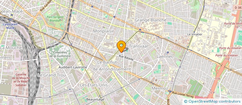 localisation de l'entreprise SCI YBIXLOU  LYON