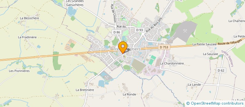 localisation de l'entreprise SCI YBOBUN à MONTAIGU-VENDEE