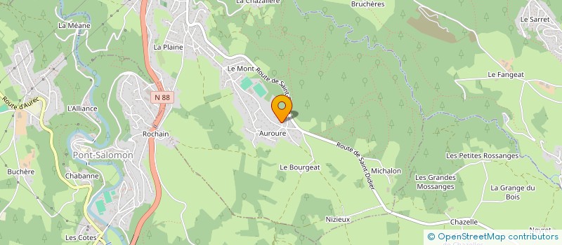 localisation de l'entreprise SCI YC IMMOBILIER  SAINT FERREOL D'AUROURE