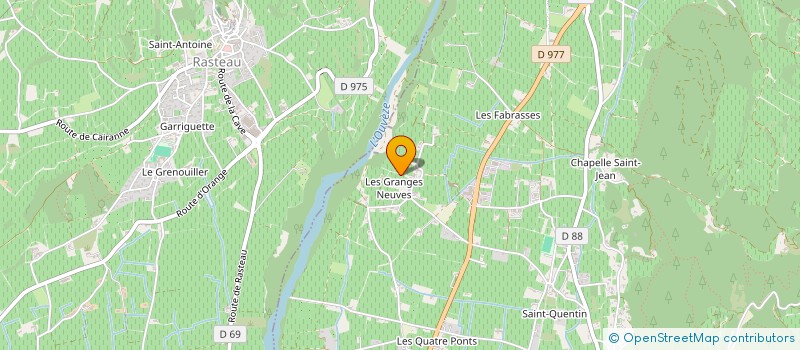 localisation de l'entreprise SCI YCARO  SEGURET