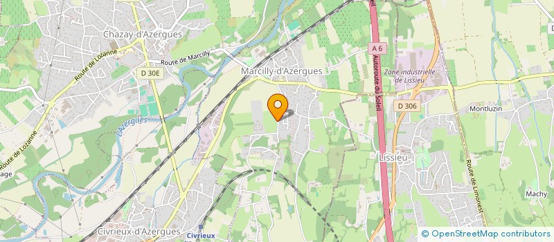 localisation de l'entreprise SCI YCB SEZE  MARCILLY-D'AZERGUES