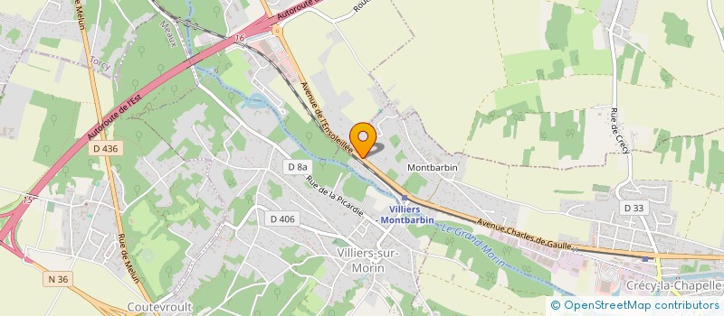 localisation de l'entreprise SCI YCO  CRECY-LA-CHAPELLE