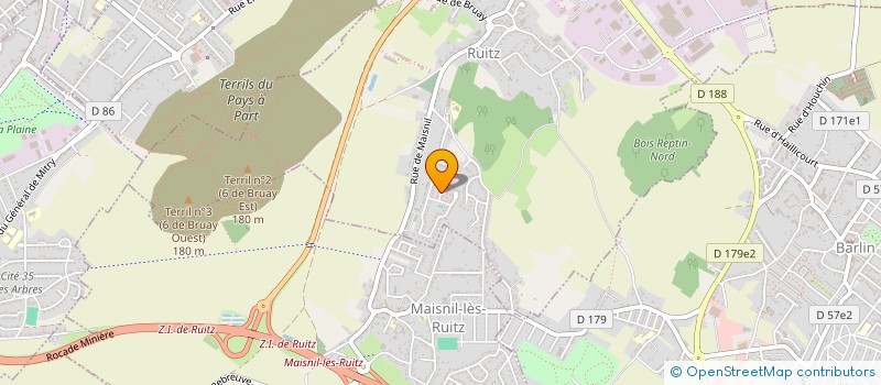 localisation de l'entreprise SCI YCT  RUITZ