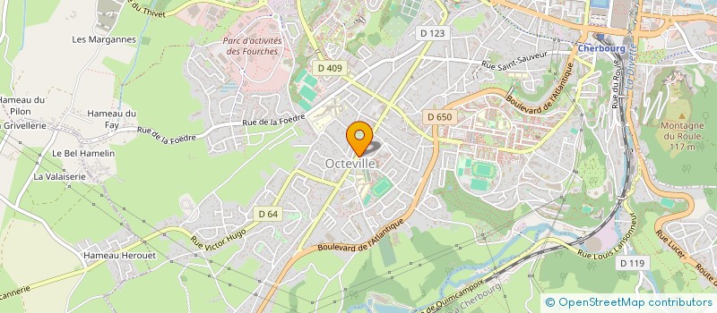 localisation de l'entreprise SCI YD GIRARD à CHERBOURG-EN-COTENTIN