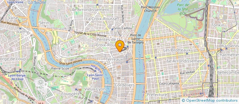 localisation de l'entreprise SCI YECELADOPTE  LYON