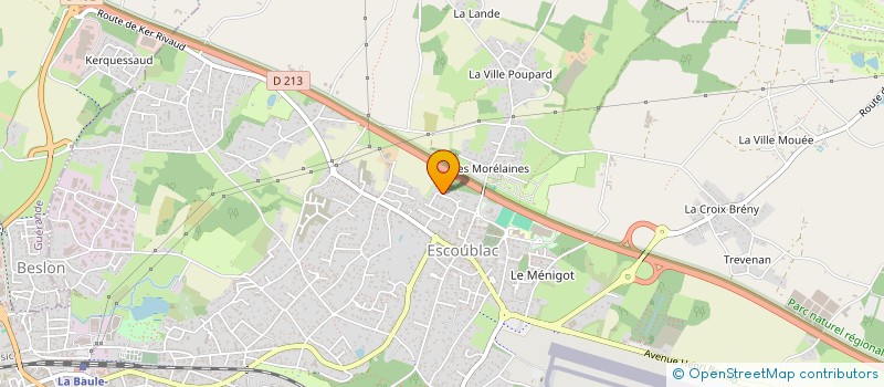 localisation de l'entreprise SCI YEIAYEL  LA BAULE-ESCOUBLAC