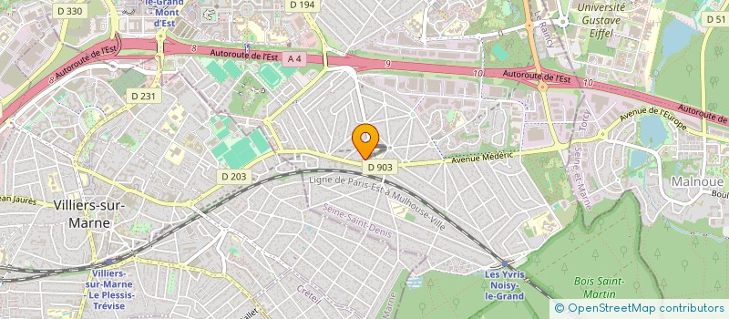 localisation de l'entreprise SCI YEL'INVEST  PARIS