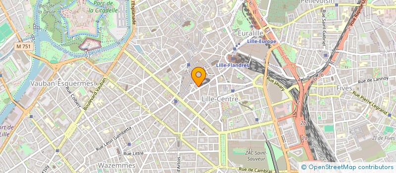 localisation de l'entreprise SCI YELADIME à LILLE