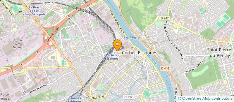 localisation de l'entreprise SCI YEMBE à CORBEIL-ESSONNES