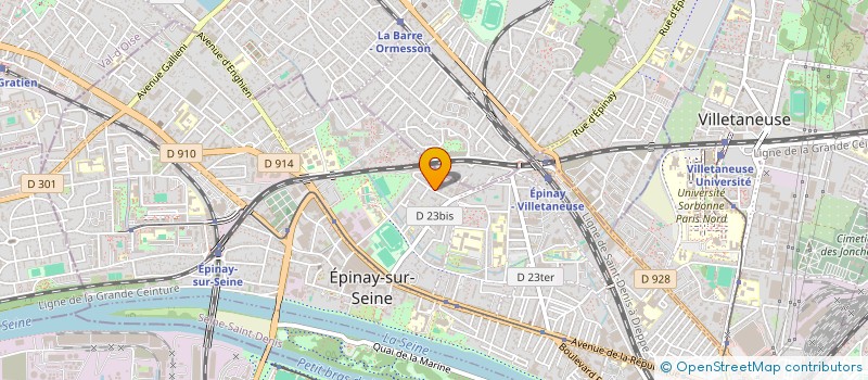 localisation de l'entreprise SCI YEMIN H.M. à EPINAY-SUR-SEINE