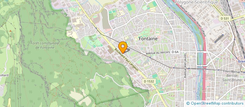 localisation de l'entreprise SCI YENN  FONTAINE