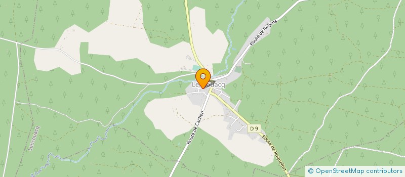 localisation de l'entreprise SCI YENRENA  SAINT-GOR